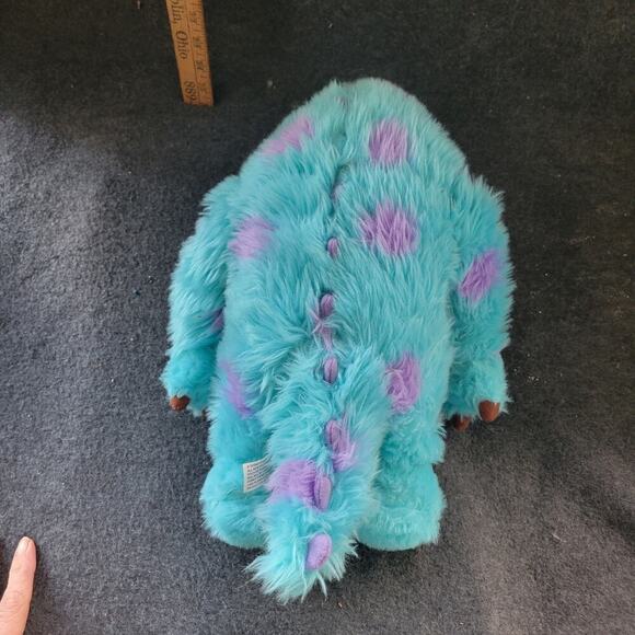 Disney Parks Exclusive Monsters Inc Uni Sulley Monster 14" Medium Plush Toy - Picture 7 of 10